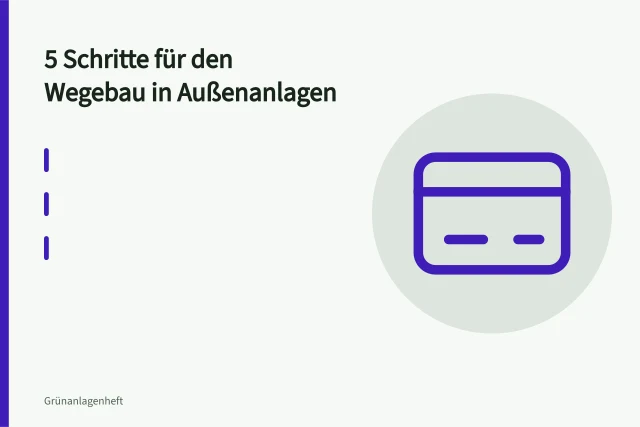 Rüttelplatte verdichtet Schottertragschicht beim Wegebau im Garten. 5 Schritte für den Wegebau in Außenanlagen