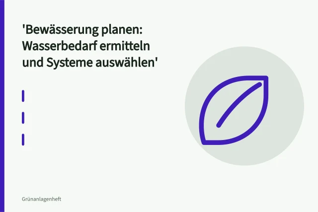 Tropfline im Beet gibt Wasser direkt an den Wurzelraum ab. Bewässerung planen: Wasserbedarf ermitteln und Systeme auswählen